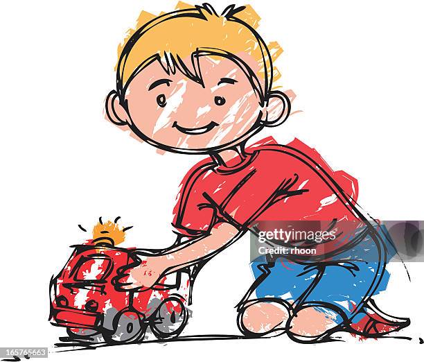 car toy - model car stock illustrations