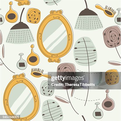 Retro Bathing Pattern Retro Bathing Pattern