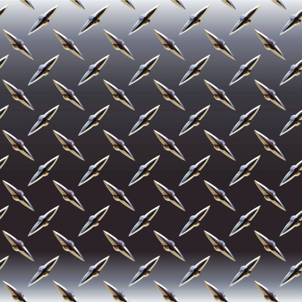 Metal Pattern Type 747 Steel Plate Pattern High Res Illustrations - Getty Images
