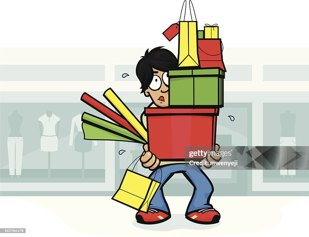 The bearer of gifts and consumerism