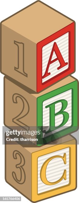 Abc Blocks High-Res Vector Graphic - Getty Images
