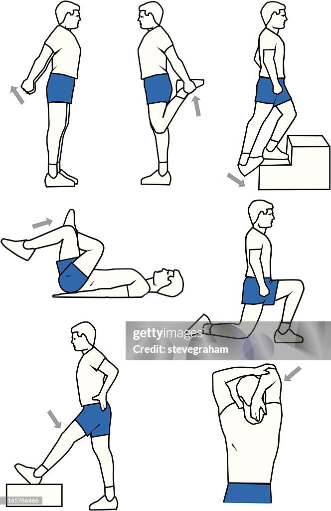 Warmup Exercises High-Res Vector Graphic Getty Images