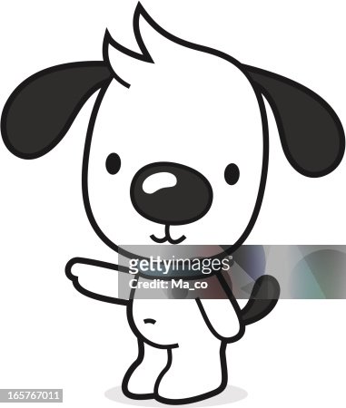 223 Dog Pointing High Res Illustrations - Getty Images