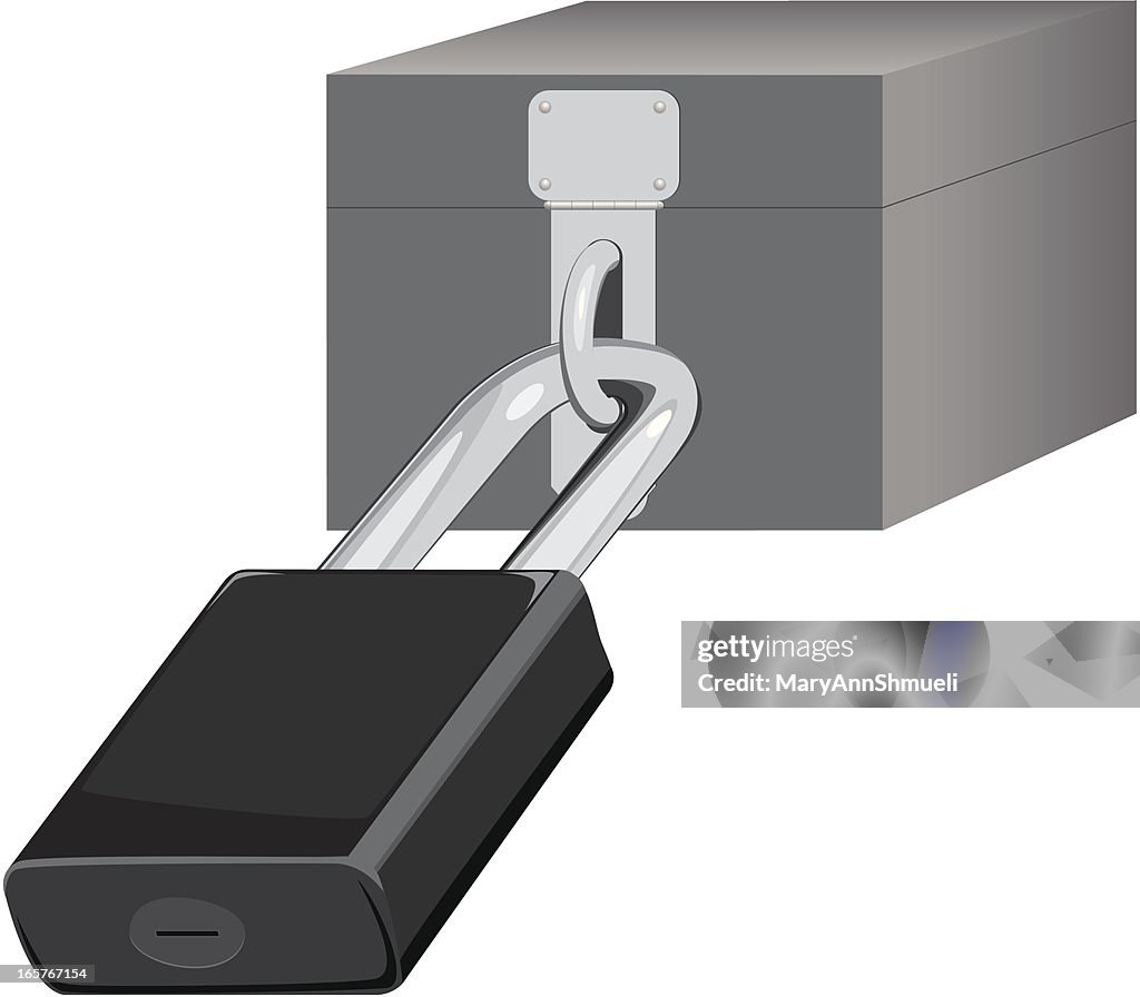 Big Lock Small Box High-Res Vector Graphic - Getty Images