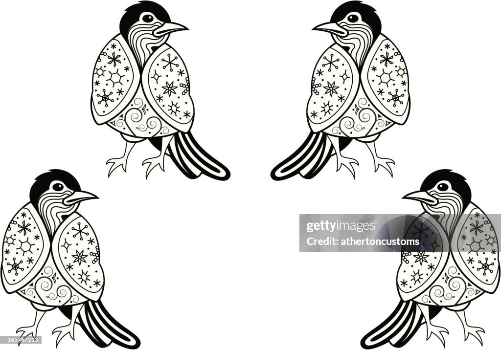 Four Calling Birds