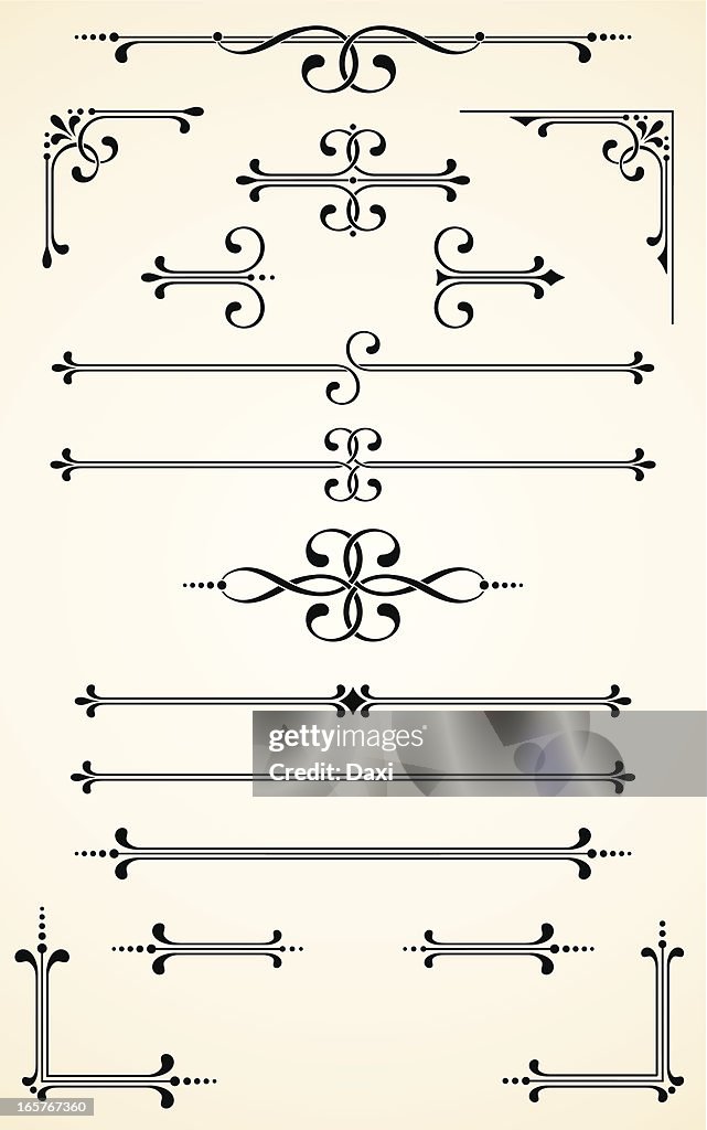 Vectorized Scroll Set