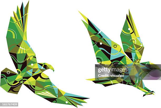 eagle - hawk stock-grafiken, -clipart, -cartoons und -symbole