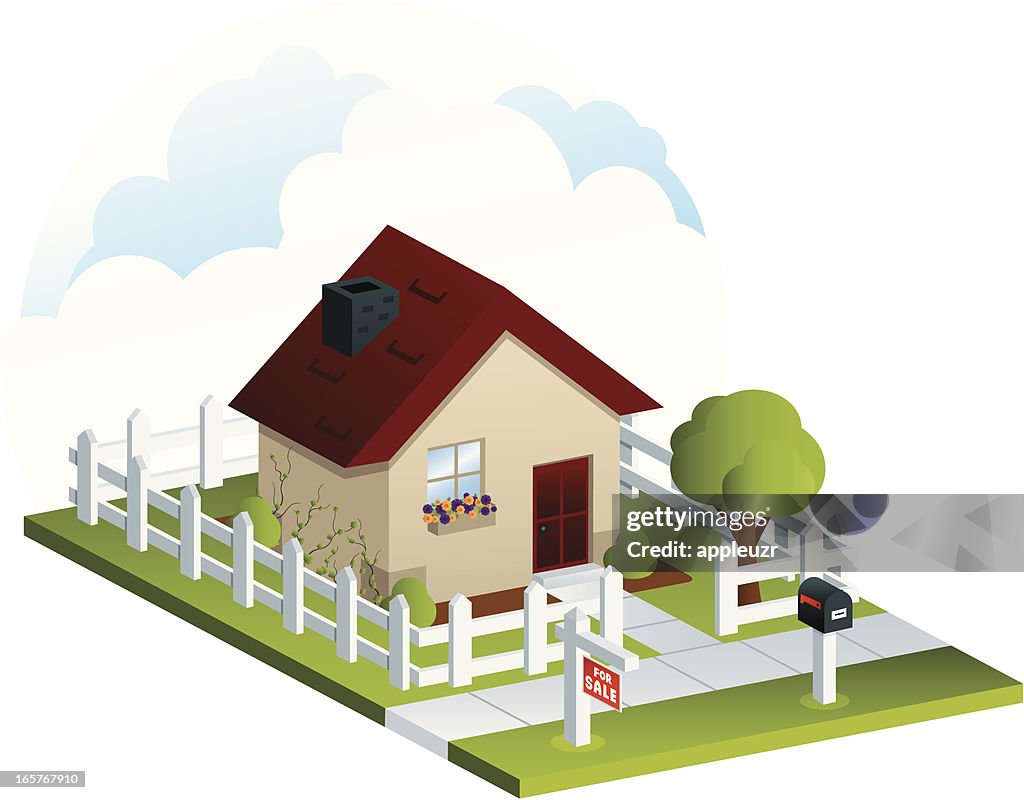 Isométricos casa para venta