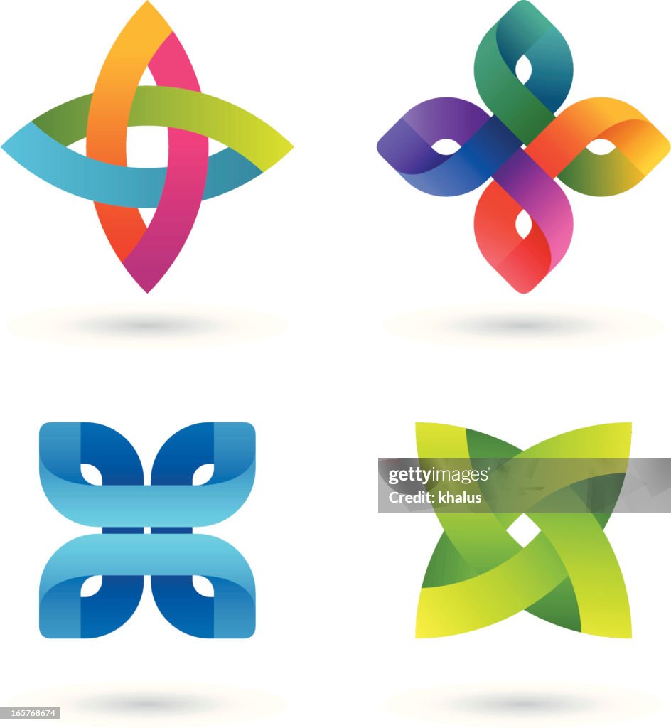 Design Elements Striped Symbols 2 High-Res Vector Graphic - Getty Images