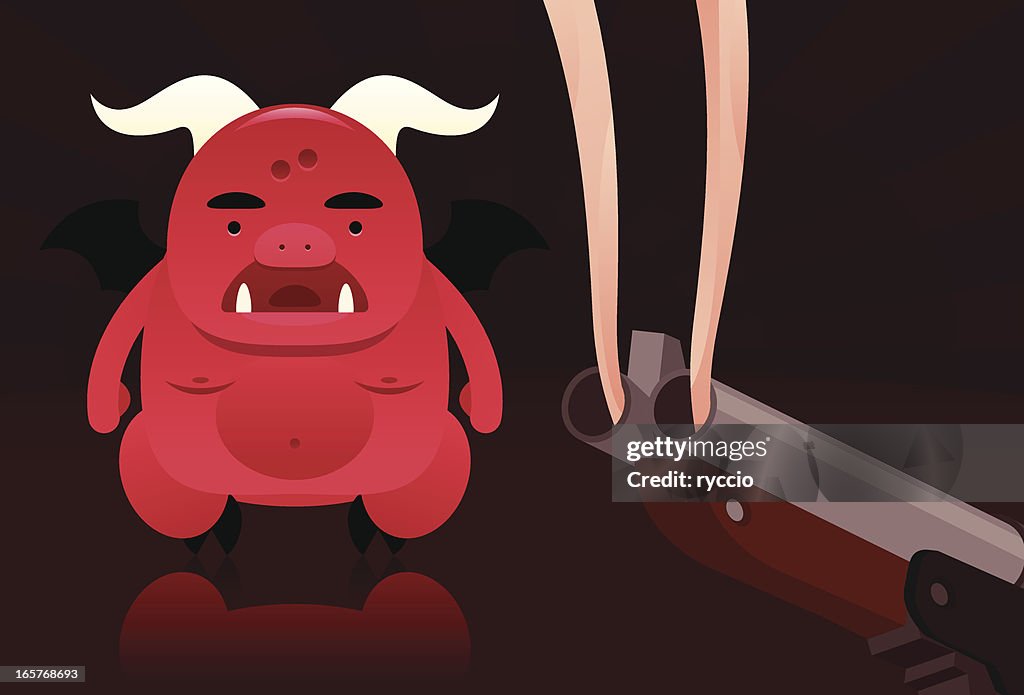 Shot the devil