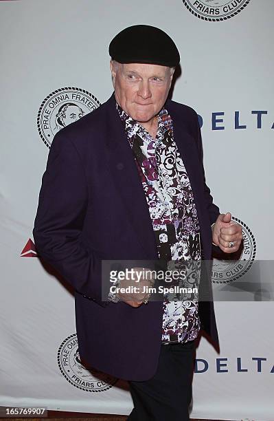 Singer Mike Love attends The Friars Club Roast Honors Jack Black at New York Hilton and Towers on April 5, 2013 in New York City.