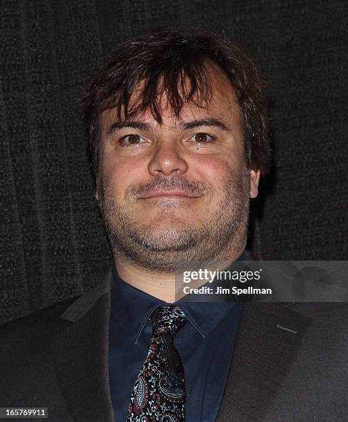 Actor Jack Black attends The Friars Club Roast Honors Jack Black at New York Hilton and Towers on April 5, 2013 in New York City.