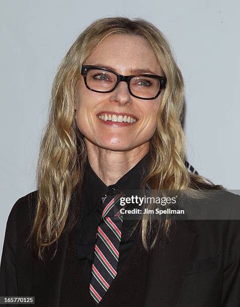 Aimee Mann attends The Friars Club Roast Honors Jack Black at New York Hilton and Towers on April 5, 2013 in New York City.