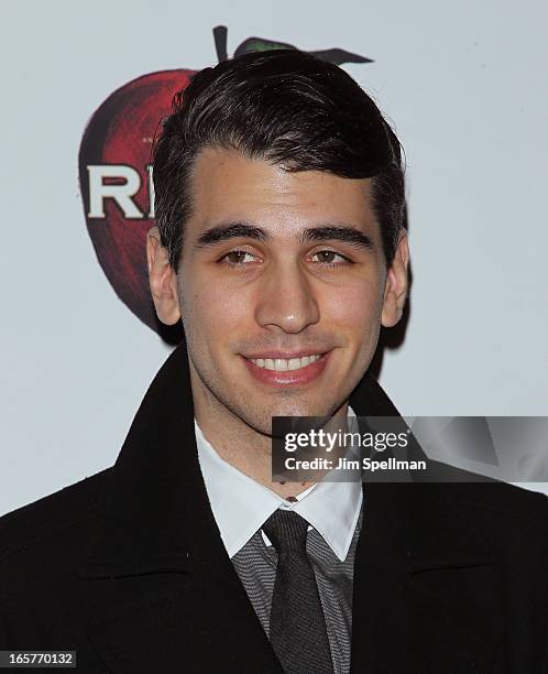 Nick Simmons attends The Friars Club Roast Honors Jack Black at New York Hilton and Towers on April 5, 2013 in New York City.