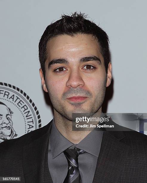 Amadeo Fusca attends The Friars Club Roast Honors Jack Black at New York Hilton and Towers on April 5, 2013 in New York City.