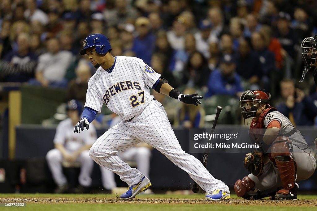 Arizona Diamondbacks v Milwaukee Brewers