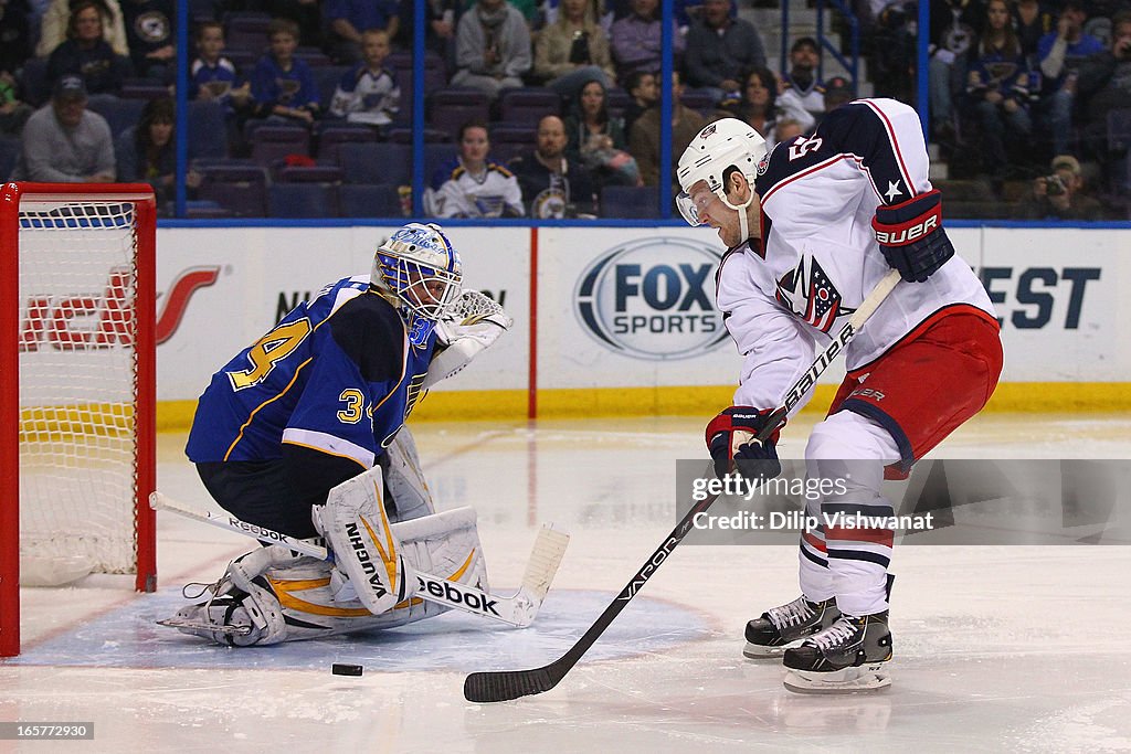 Columbus Blue Jackets v St. Louis Blues