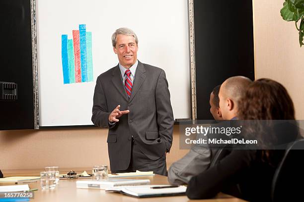 business presentation - michael virtue stock pictures, royalty-free photos & images