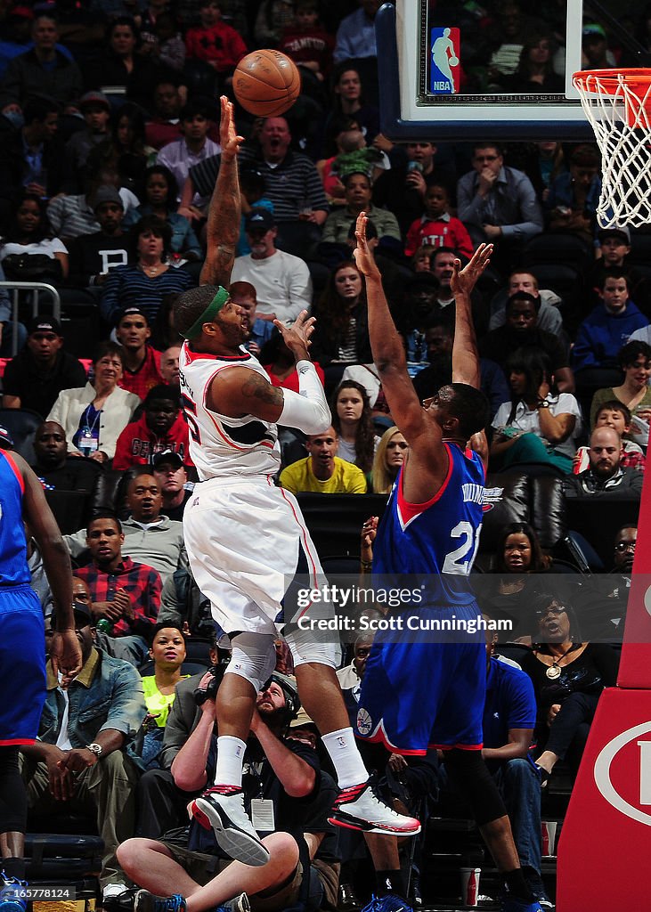 Philadelphia 76ers v Atlanta Hawks