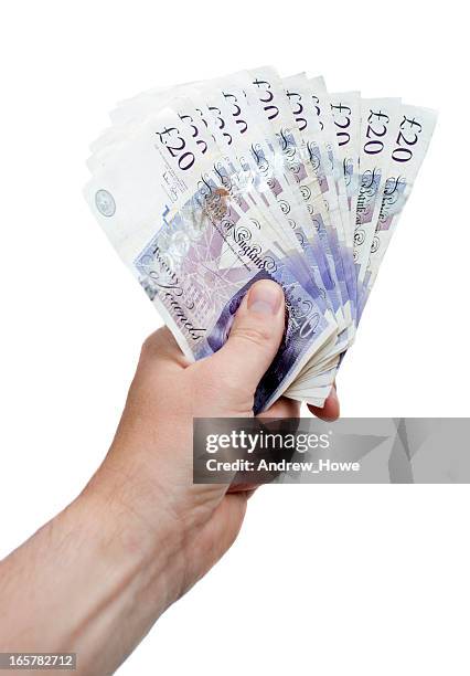 handy cash - human hand isolated stock pictures, royalty-free photos & images