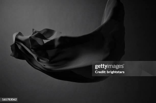 black silk - draped silk stock pictures, royalty-free photos & images