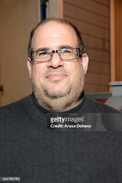 Larry Biederman attends the opening night of "Assisted Living" at The Odyssey Theatre on April 5, 2013 in Los Angeles, California.