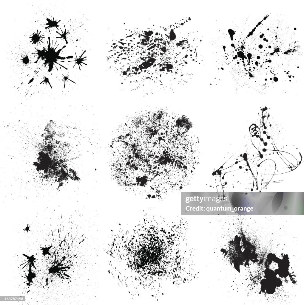 Create Ink Splat Ink Splat Grunge High-Res Vector Graphic - Getty Images