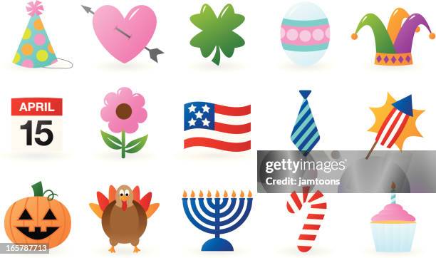 illustrations, cliparts, dessins animés et icônes de icônes de vacances - hanukkah animal