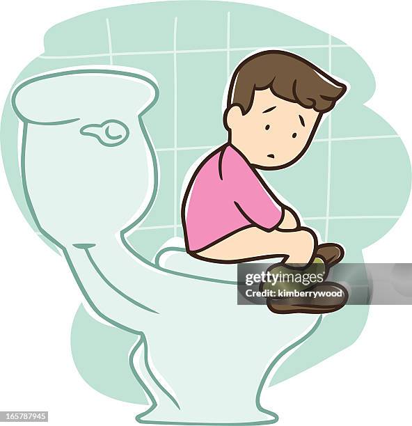 constipation - diarrhea stock illustrations