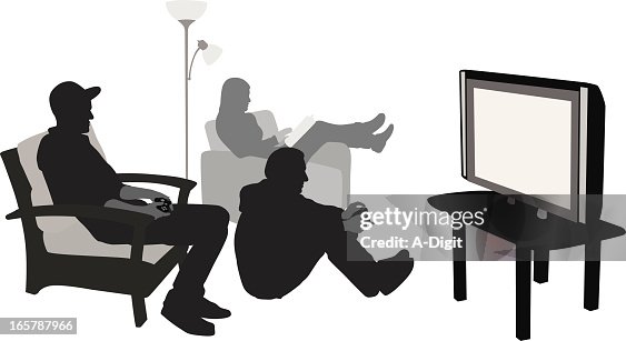 Video Challenge Vector Silhouette Video Challenge Vector Silhouette