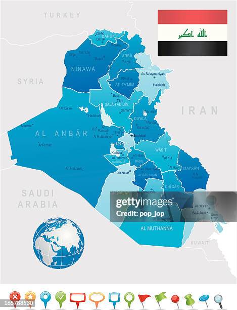 Iraq Mapbasic Ramadi Iraq High Res Illustrations - Getty Images