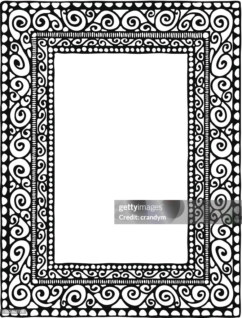 Pretty Abstract Frames Abstract Frame High-Res Vector Graphic - Getty Images