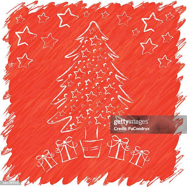 christmas doodle - young at heart stock illustrations