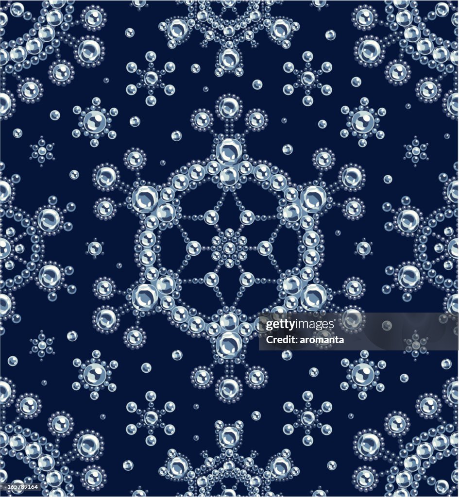 Snowflake Lace Pattern Snowflake Lace Vector