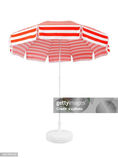 beach umbrella (click for more) - parasol persoonlijk accessoire stockfoto's en -beelden