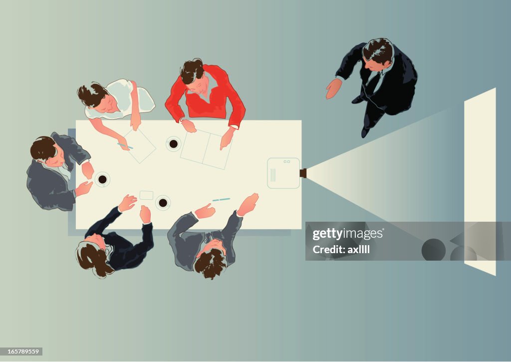 Projector presentation