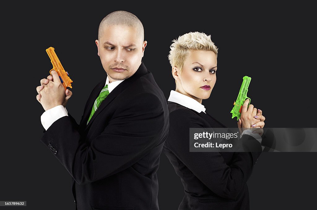 Secret Agents High-Res Stock Photo - Getty Images