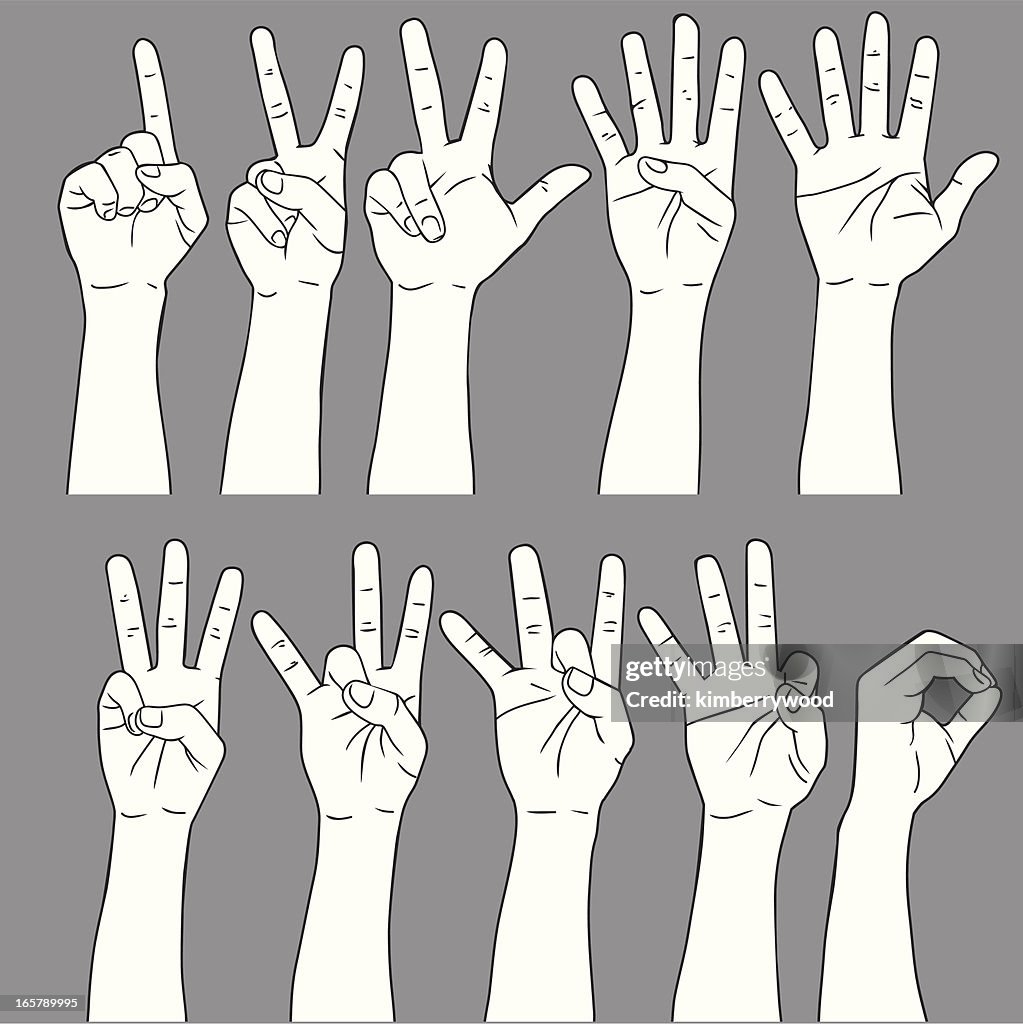 Número de lenguaje de signos