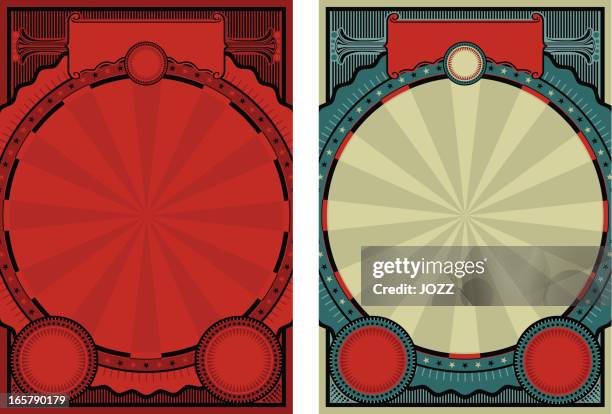 circus poster - circus stock illustrations