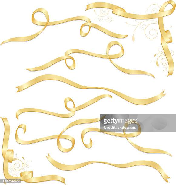 8,162 Gold Ribbon High Res Illustrations - Getty Images
