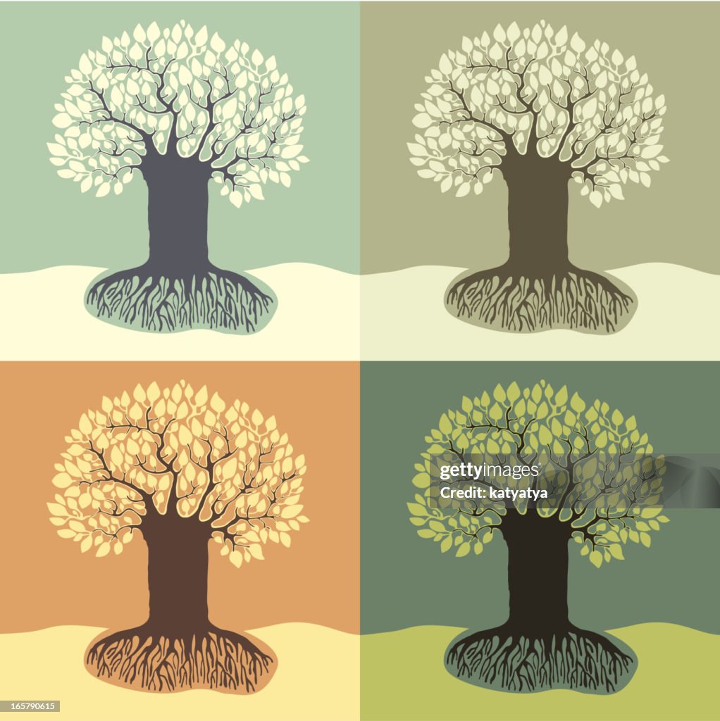 Graphics Tree Print Graphic Trees High-Res Vector Graphic - Getty Images