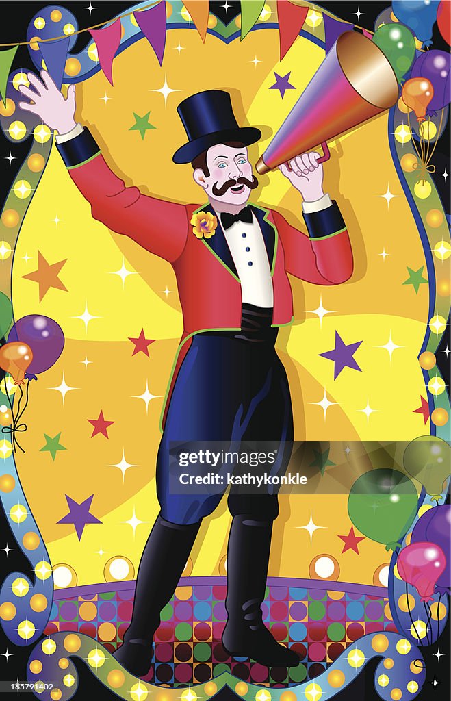 Circus Rignmaster Circus Ringmaster High-Res Vector Graphic - Getty Images