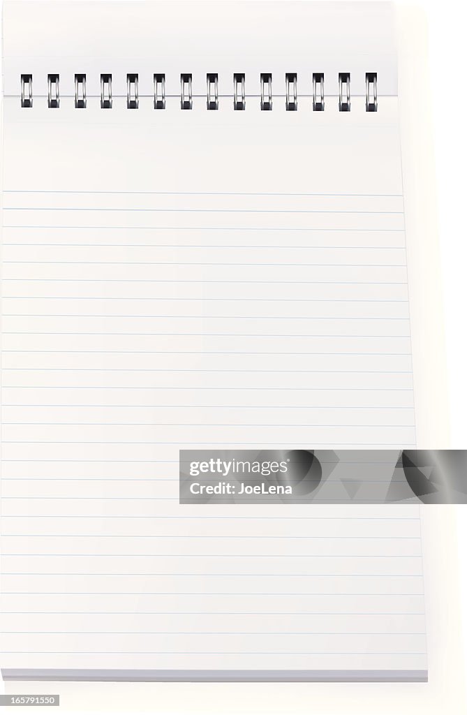 Plot Note Pad Note Pad High-Res Vector Graphic - Getty Images