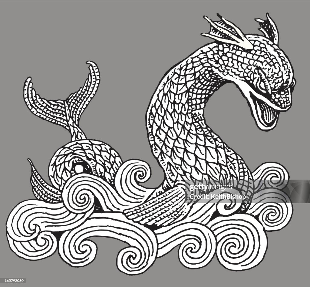 Derpent Map Sea Serpent Map