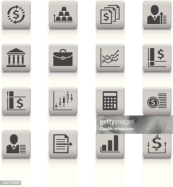 business icons - candlestick holder stock illustrations