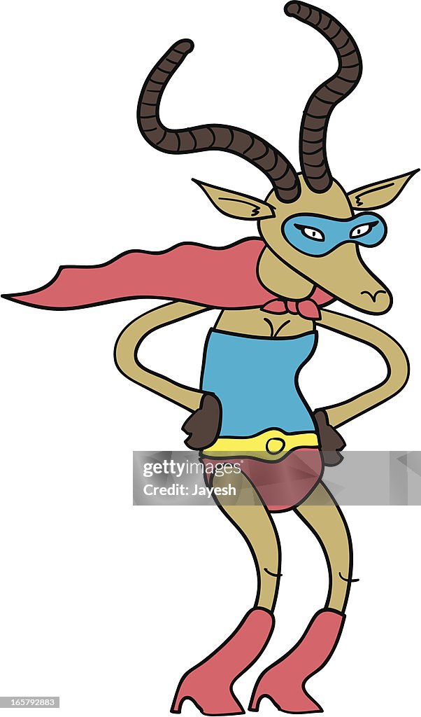 Antelope Super Hero