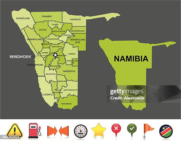 Namibia Imap Namibia Map Photos and Premium High Res Pictures - Getty Images