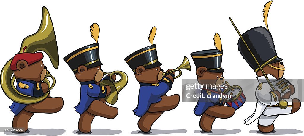 Marching Teddy Bears