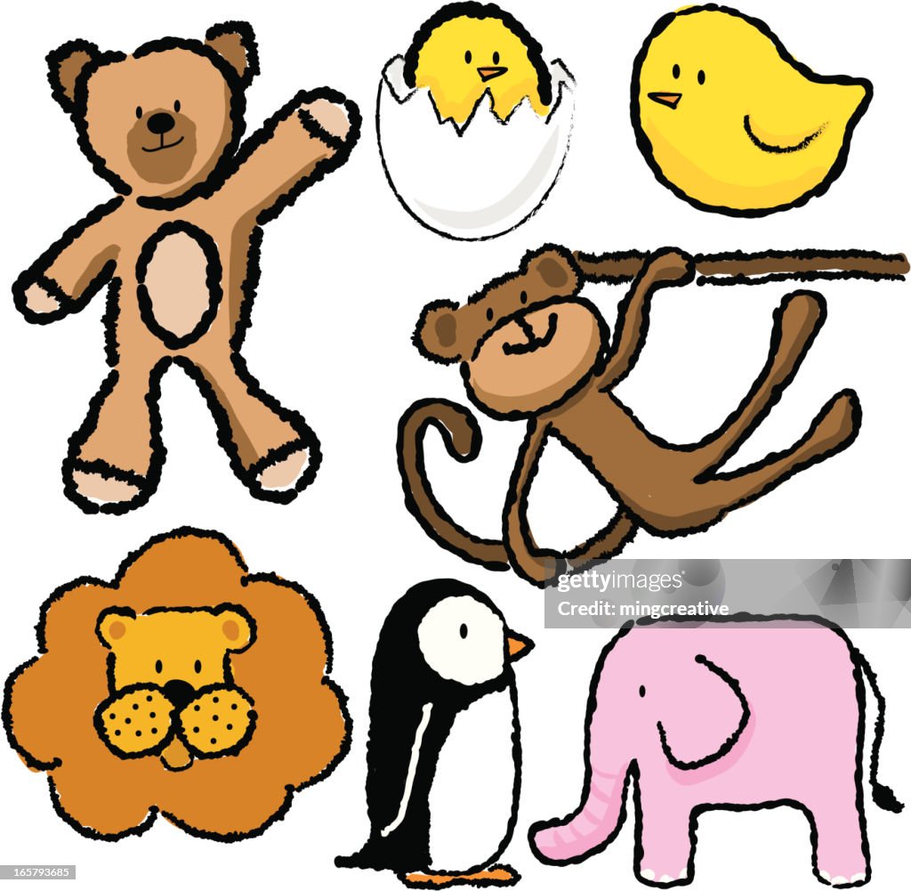Baby-Tiere-set