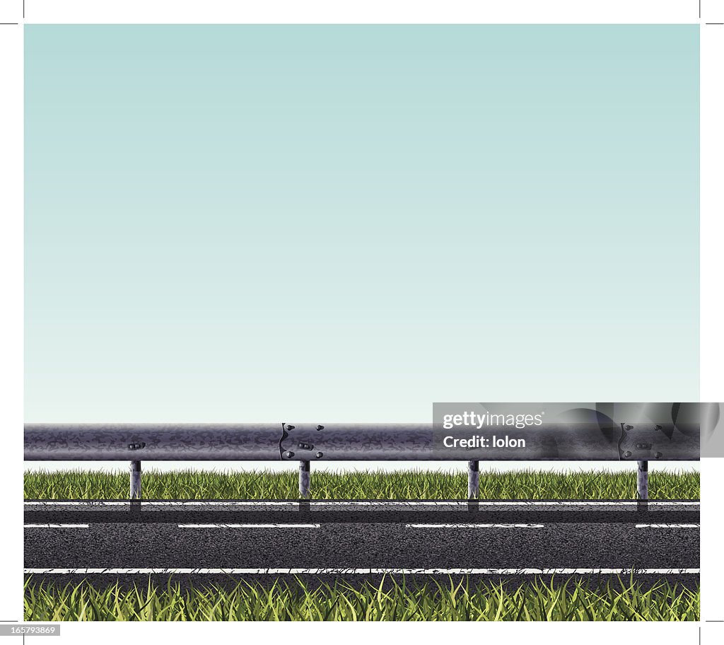 Seamless road banner